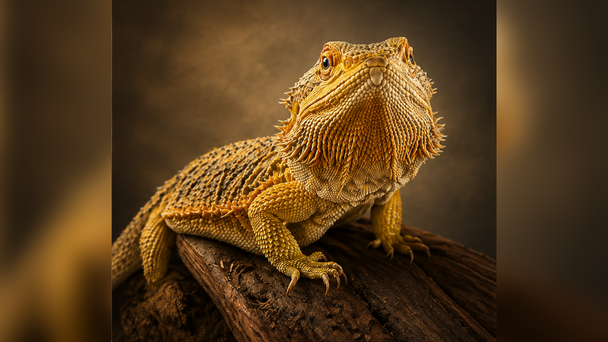 Beardie Classic portrait finished portrait